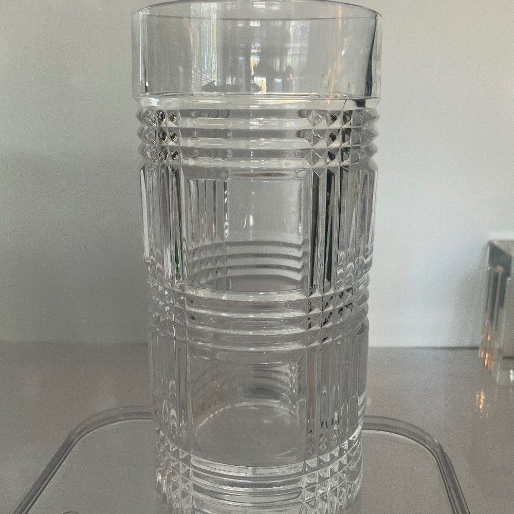 RALPH LAUREN GLEN PLAID CRYSTAL HIGHBALL TUMBLER X 1